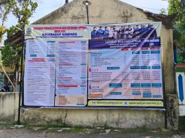 Pemasangan Baliho APBKAL Tahun Anggaran 2026 Dan Laporan Pertanggungjawaban APBKAL Tahun 2025